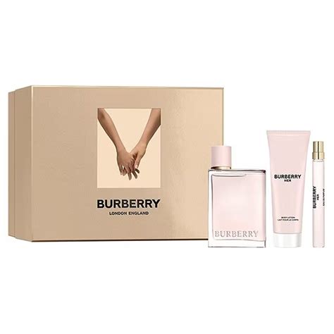 burberry her holiday set|Burberry aftershave gift set.